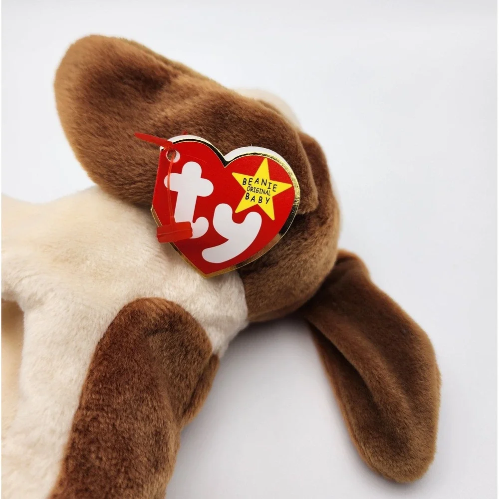 Ty Beanie Baby Tracker the Dog DOB June 5,‎ 1997 SO CUTE